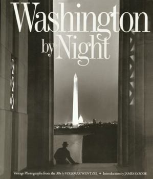 Paperback Washington by Night: Vintage Photographs from the 30s Book