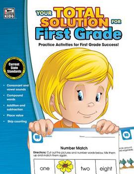 Paperback Your Total Solution for First Grade Workbook Book