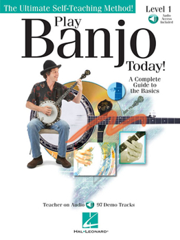 Paperback Play Banjo Today! Level One a Complete Guide to the Basics Book/Online Audio [With CD] Book