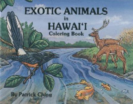 Paperback Exotic Animals in Hawaii Coloring Book