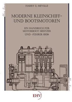 Paperback Moderne Kleinschiff- und Bootsmotoren [German] Book