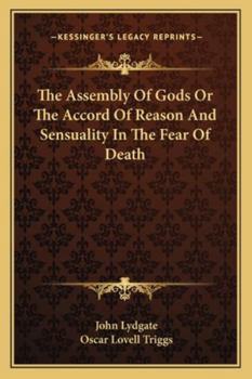 Paperback The Assembly Of Gods Or The Accord Of Reason And Sensuality In The Fear Of Death Book