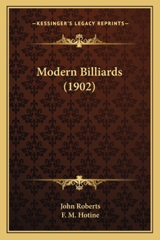 Paperback Modern Billiards (1902) Book