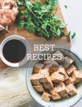 BEST Recipes: Notebook for saving recipes, kitchen notebook