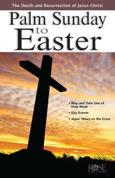 Paperback Palm Sunday to Easter Book