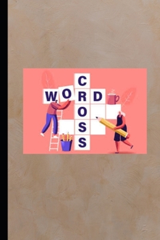 Paperback Cross Word: puzzle Book