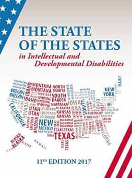 Paperback State of the States in Intellectual and Developmental Disabilities, 11th edition Book