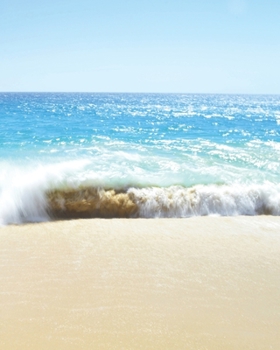 Paperback Journal: 200 Dot Grid Pages, 8x10 Inches, Ocean, Plan Your Day and Organize Your Life, Tracker, Productivity Diary, Notebook Book