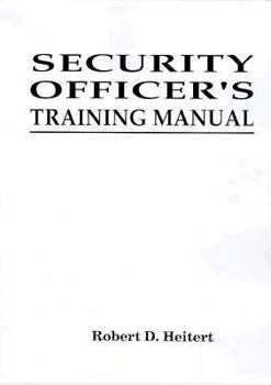 Paperback Security Officer's Training Manual Book