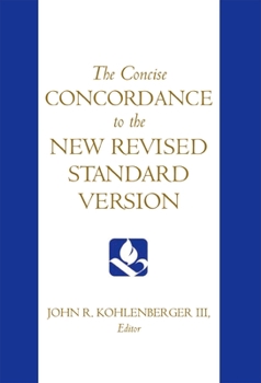Hardcover The Concise Concordance to the New Revised Standard Version Book