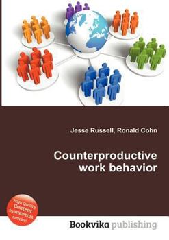 Paperback Counterproductive Work Behavior Book
