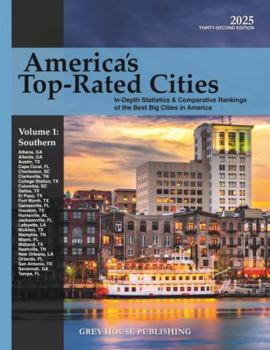 America's Top-Rated Cities, 4 Volume Set, 2025: Print Purchase Includes 2 Years Free Online Access