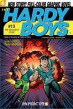 Paperback Hardy Boys #13: The Deadliest Stunt: The Deadliest Stunt Book