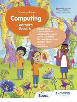 Paperback Cambridge Primary Computing Learner's Book Stage 6: Hodder Education Group Book