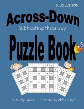 Paperback Across-Down Subtracting three way Puzzle Book