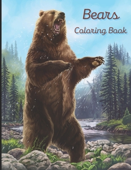 Paperback Bears Coloring Book: A painting fun for children and adults [German] Book