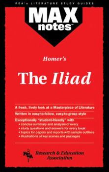 Paperback Iliad, the (Maxnotes Literature Guides) Book