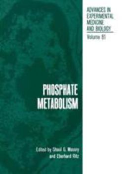 Paperback Phosphate Metabolism Book