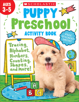 Paperback Puppy Preschool Activity Book