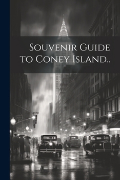 Paperback Souvenir Guide to Coney Island.. Book