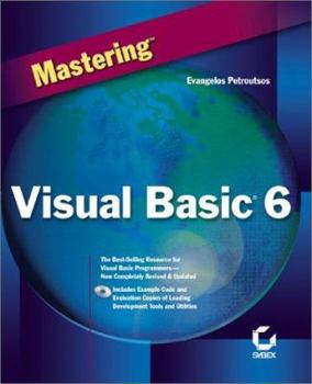 Paperback Mastering Visual Basic 6 [With Includes All of the Example Code from the Book...] Book