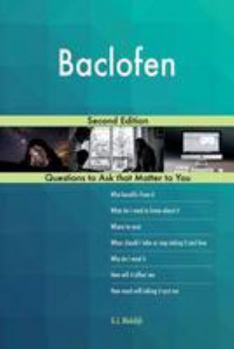 Paperback Baclofen; Second Edition Book