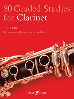 Paperback 80 Graded Studies for Clarinet, Book 1 Book