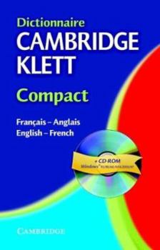 CD-ROM Dictionnaire Cambridge Klett Compact Français-Anglais/English-French with CD-ROM (English and French Edition) Book