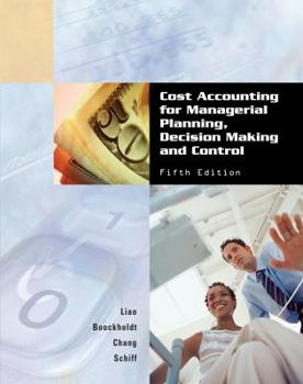 Hardcover Cost Accounting for Managerial Planning, Decision Making and Control Book