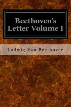 Paperback Beethoven's Letter Volume I Book