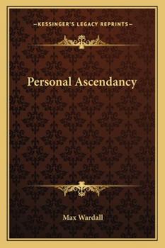 Paperback Personal Ascendancy Book