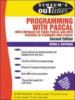 Paperback Schaum's Outline of Programming with Pascal Book