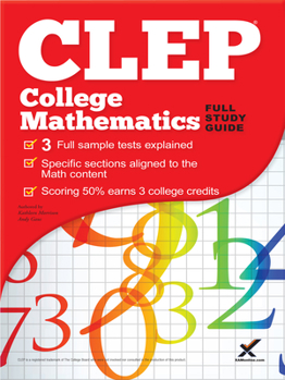 Paperback CLEP College Mathematics 2017 Book