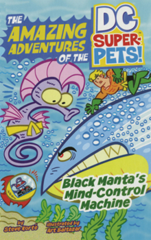 Library Binding Black Manta's Mind-Control Machine Book