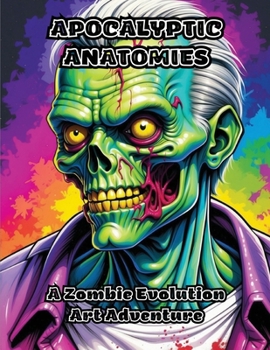 Paperback Apocalyptic Anatomies: A Zombie Evolution Art Adventure Book