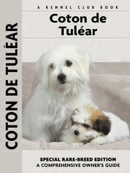 Paperback Coton de Tulear: Comprehensive Owner's Guide Book
