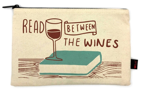 Misc. Supplies Read Between the Wines Pencil Pouch Book