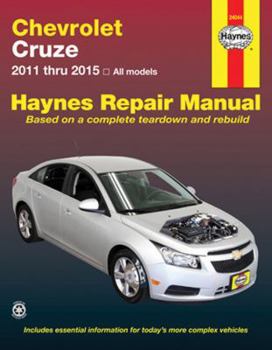 Paperback Chevrolet Cruze 2011 Thru 2015 Haynes Repair Manual: 2011 Thru 2015 All Models Book