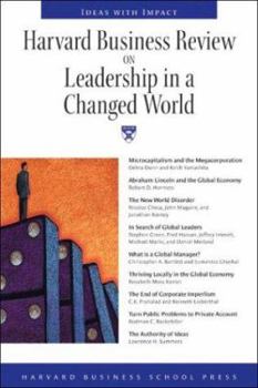 Paperback Harvard Business Review on Leadership in a Changed World Book