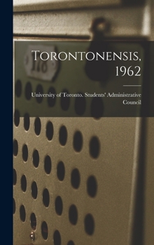 Hardcover Torontonensis, 1962 Book