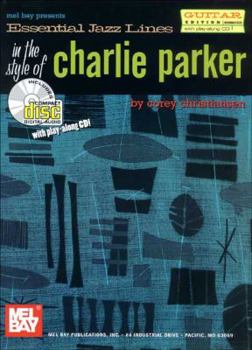 Paperback Mel Bay Essential Jazz Lines : Guitar Edt the Style of Charlie Parker Book