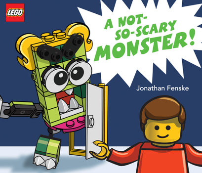 Hardcover A Not-So-Scary Monster! (a Lego Picture Book) Book