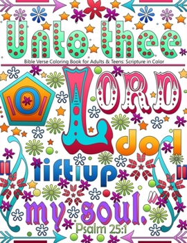 Paperback Bible Verse Coloring Book for Adults & Teens: Scripture in Color: Christian Scripture Coloring Book for Adults Book