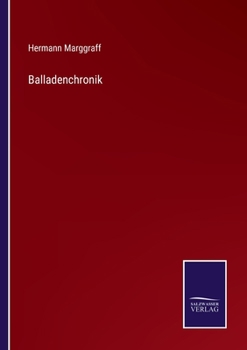 Paperback Balladenchronik [German] Book