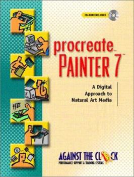 Spiral-bound Procreate Painter 7: A Digital Approach to Natural Art Media Book