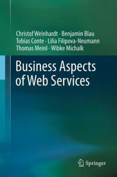 Paperback Business Aspects of Web Services Book