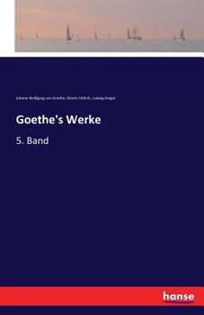 Paperback Goethe's Werke: 5. Band [German] Book