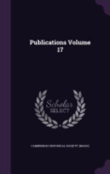 Hardcover Publications Volume 17 Book
