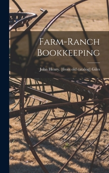 Hardcover Farm-ranch Bookkeeping Book