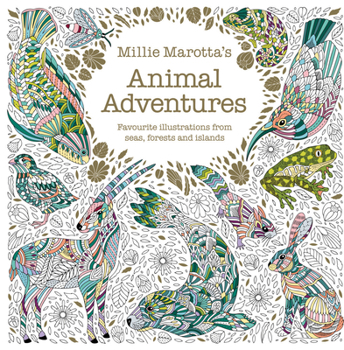 Paperback Millie Marotta's Animal Adventures Book